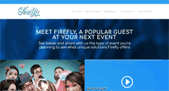 Desktop Screenshot of fireflybooth.com