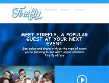 Tablet Screenshot of fireflybooth.com